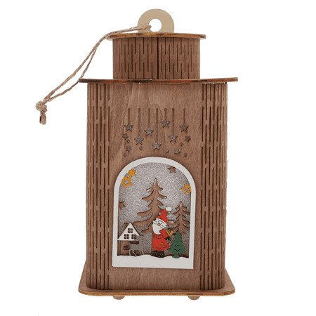 NUOLUX 1Pc Wooden Christmas Night Light Creative Carved Light Festival Light Decor
NUOLUX 1Pc Wooden Christmas Night Light Creative Carved Light Festival Light Decor