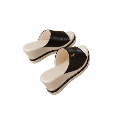 Ritualay Womens Cozy Slip On Slippers Holiday Open Toe Wedge Sandals Nonslip Platform Pumps
Ritualay Womens Cozy Slip On Slippers Holiday Open Toe Wedge Sandals Nonslip Platform Pumps