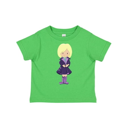 Inktastic Fashion Girl Blonde Hair Purple Coat Boots Gift Toddler Toddler Girl T-Shirt
Inktastic Fashion Girl Blonde Hair Purple Coat Boots Gift Toddler Toddler Girl T-Shirt