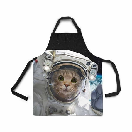 ASHLEIGH Funny Cat Astronaut Space Apron for Women Men Girls Chef with Pockets Adjustable Bib Kitchen Cook Apron for Cooking Baking Gardening Pet Grooming Cleaning
ASHLEIGH Funny Cat Astronaut Space Apron for Women Men Girls Chef with Pockets Adjustable Bib Kitchen Cook Apron for Cooking Baking Gardening Pet Grooming Cleaning