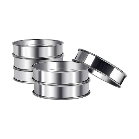Limnyves English Muffin Rings Double Roller Shade Rings Muffin Tart Rings Cake Ring Baking Rings Pancake Mold for Baking A
Limnyves English Muffin Rings Double Roller Shade Rings Muffin Tart Rings Cake Ring Baking Rings Pancake Mold for Baking A