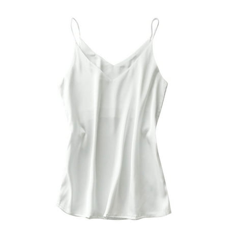 Odeerbi Sexy Lingerie Camisoles for Women Fashion Solid Color Deep V Satin Camisole Vest Top Pajama White
Odeerbi Sexy Lingerie Camisoles for Women Fashion Solid Color Deep V Satin Camisole Vest Top Pajama White