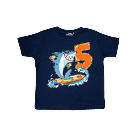 Inktastic Fifth Birthday Surfing Shark with Hot Dog and Ice Cream Gift Toddler Boy or Toddler Girl T-Shirt
Inktastic Fifth Birthday Surfing Shark with Hot Dog and Ice Cream Gift Toddler Boy or Toddler Girl T-Shirt