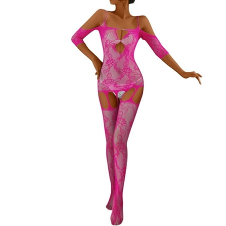 Women Exotic Lingerie Solid Color Fashion Mesh Lace Monokini Bodysuit Underwear Cut Out Bra Negligees
Women Exotic Lingerie Solid Color Fashion Mesh Lace Monokini Bodysuit Underwear Cut Out Bra Negligees