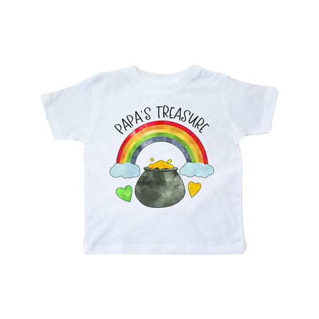 Inktastic Papa s Treasure St. Patrick s Day Rainbow and Gold Gift Toddler Boy or Toddler Girl T-Shirt
Inktastic Papa s Treasure St. Patrick s Day Rainbow and Gold Gift Toddler Boy or Toddler Girl T-Shirt