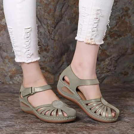 Homedles Sandals Women- Comfortable Flat Casual Summer Open toe Gift for Women Women Sandals Gray 42
Homedles Sandals Women- Comfortable Flat Casual Summer Open toe Gift for Women Women Sandals Gray 42