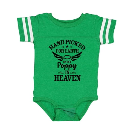 Inktastic Handpicked for Earth by My Poppy in Heaven with Angel Wings` Gift Baby Boy or Baby Girl Bodysuit
Inktastic Handpicked for Earth by My Poppy in Heaven with Angel Wings` Gift Baby Boy or Baby Girl Bodysuit
