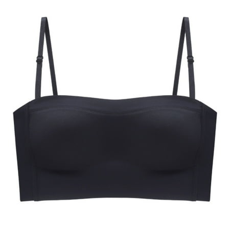 Rumida Bra Removable Straps Bra Type Thin Section Without Steel Ring Anti-exposure Invisible Push up Everyday Bras Non-marking Body Contouring Underarm-Smoothing Comfort Lightly Women s Black 32/70
Rumida Bra Removable Straps Bra Type Thin Section Without Steel Ring Anti-exposure Invisible Push up Everyday Bras Non-marking Body Contouring Underarm-Smoothing Comfort Lightly Women s Black 32/70