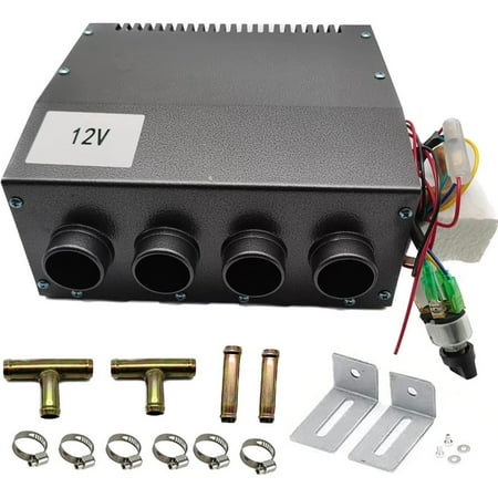 Heater 4 port 8500 Btu 3 speed fan 80 Cfm for car truck boat Rv (new upgrade in 2022)
Heater 4 port 8500 Btu 3 speed fan 80 Cfm for car truck boat Rv (new upgrade in 2022)