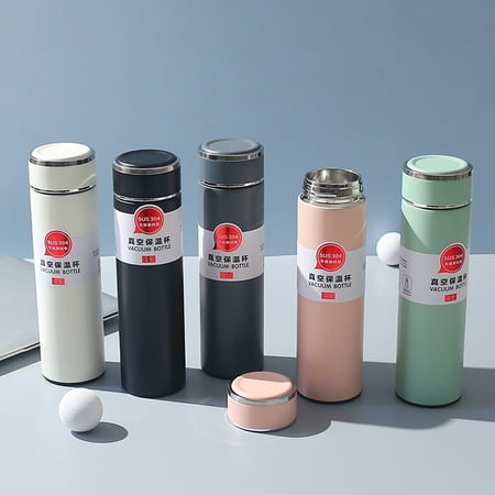 Fogcroll 350/500ml Insulated Bottle Portable Stainless Steel Business Drinking Bottle with Tea Strainer for Daily Use
Fogcroll 350/500ml Insulated Bottle Portable Stainless Steel Business Drinking Bottle with Tea Strainer for Daily Use