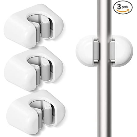 Egebert Broom Holder 3 PCS Wall Mount Mop Organizer Gripper Self-adhesive Cleaning Suppliers Hanger Stands Rack for Bathroom Kitchen Garden Garage Organization Storage
Egebert Broom Holder 3 PCS Wall Mount Mop Organizer Gripper Self-adhesive Cleaning Suppliers Hanger Stands Rack for Bathroom Kitchen Garden Garage Organization Storage