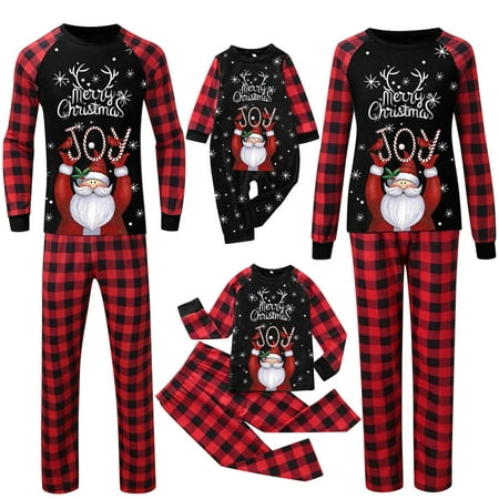 Matching Family Christmas Pajamas Red Plaid Xmas Holiday Sleepwear Jammies Clothes Long Sleeve PJs Set
Matching Family Christmas Pajamas Red Plaid Xmas Holiday Sleepwear Jammies Clothes Long Sleeve PJs Set