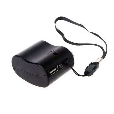 Thinsont Hand Crank Generator Portable Manual Cellphone Power Charger Emergency Mobile Phone USB Supply Outdoor Camping Hiking Black
Thinsont Hand Crank Generator Portable Manual Cellphone Power Charger Emergency Mobile Phone USB Supply Outdoor Camping Hiking Black