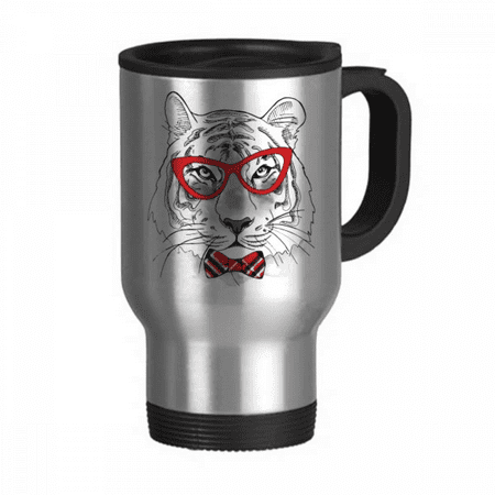 Glasses Tiger Handsome Animal Travel Mug Flip Lid Stainless Steel Cup Car Tumbler Thermos
Glasses Tiger Handsome Animal Travel Mug Flip Lid Stainless Steel Cup Car Tumbler Thermos