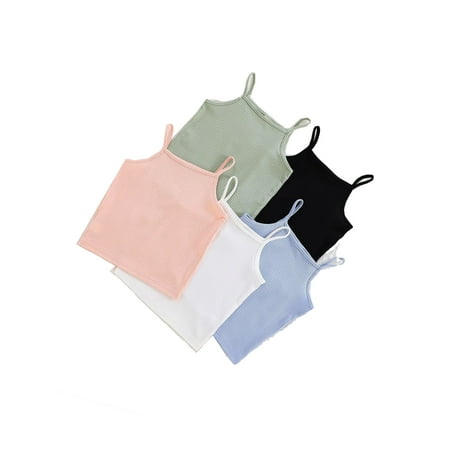 5pcs Casual Plain Cami Multicolor Toddler Girls Tank Tops & Camis (Girl s)
5pcs Casual Plain Cami Multicolor Toddler Girls Tank Tops & Camis (Girl s)