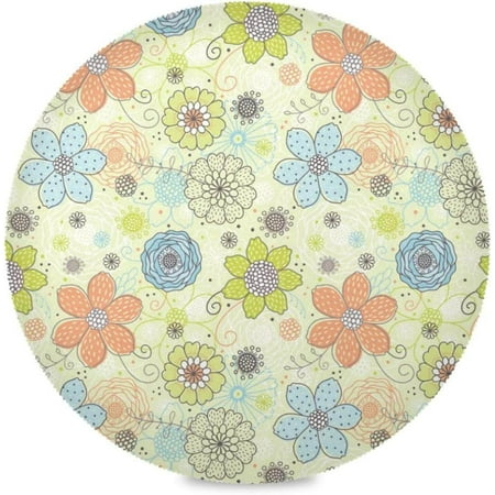 Bestwell 1 piece Vintage Daisy Flower Round Placemats Table Mats for Kitchen Washable Non-Slip Place Mats Heat Resistant Place Mats for Kitchen Dining Table Decoration
Bestwell 1 piece Vintage Daisy Flower Round Placemats Table Mats for Kitchen Washable Non-Slip Place Mats Heat Resistant Place Mats for Kitchen Dining Table Decoration