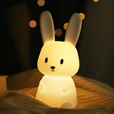 Night Lights for Kids Room Birthday Gifts Teen Night Lamp Rechargeable Toddler Baby Nightlight Portable Silicone Animal Kids Lamp (Bunny)
Night Lights for Kids Room Birthday Gifts Teen Night Lamp Rechargeable Toddler Baby Nightlight Portable Silicone Animal Kids Lamp (Bunny)