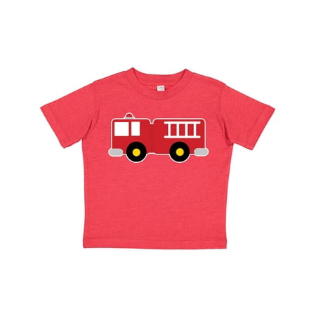 Inktastic Fire Truck Childs Fireman Gift Toddler Boy or Toddler Girl T-Shirt