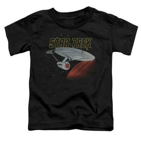 Star Trek - Retro Enterprise - Toddler Short Sleeve Shirt - 4T