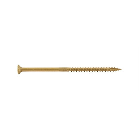 Screw Products No. 10 X 4 in. L Star Bronze Wood Screws 5 lb lb 240 pk