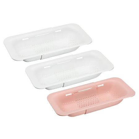 Unique Bargains Collapsible Colander Drain Strainer Extendable Basket White White Pink
Unique Bargains Collapsible Colander Drain Strainer Extendable Basket White White Pink
