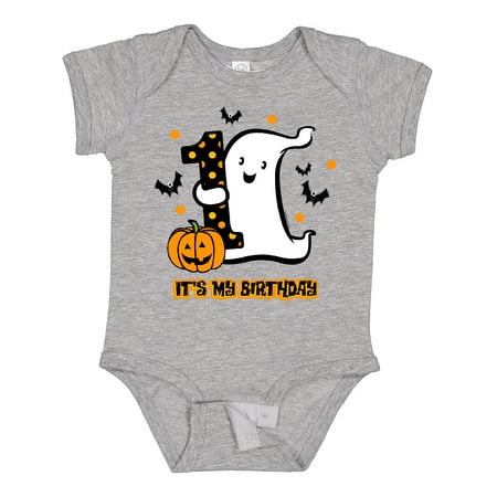 Inktastic Little Ghost 1st Birthday Gift Baby Boy or Baby Girl Bodysuit