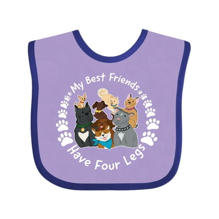 Inktastic My Best Friends Have 4 Legs with Cute Dog Family Gift Baby Boy or Baby Girl Bib
Inktastic My Best Friends Have 4 Legs with Cute Dog Family Gift Baby Boy or Baby Girl Bib