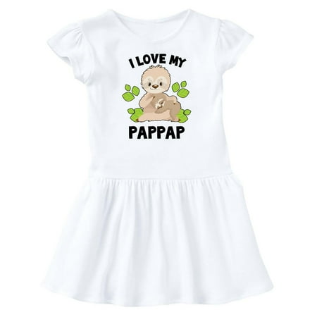 Inktastic Cute Sloth I Love My Pappap with Green Leaves Gift Baby Girl Dress
Inktastic Cute Sloth I Love My Pappap with Green Leaves Gift Baby Girl Dress