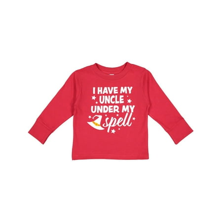 Inktastic I Have My Uncle Under My Spell with Cute Witch Hat Gift Toddler Boy or Toddler Girl Long Sleeve T-Shirt
Inktastic I Have My Uncle Under My Spell with Cute Witch Hat Gift Toddler Boy or Toddler Girl Long Sleeve T-Shirt