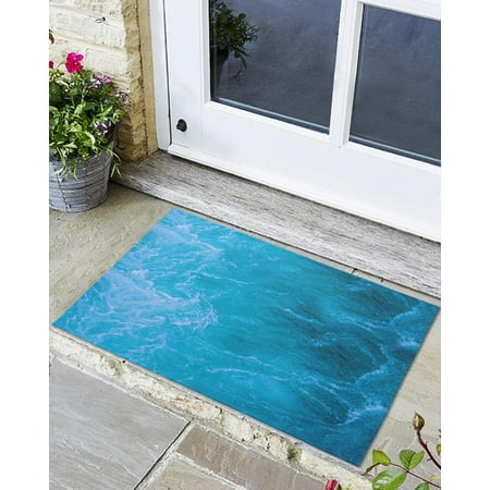 Front Door Mat Non-Slip Absorbent Door Entry Mats Doormats Indoor/Outdoor Entrance Clear Underwater Blue Ocean Doormat - Easy to Clean Floor Mats for Home 20x32 Inch
Front Door Mat Non-Slip Absorbent Door Entry Mats Doormats Indoor/Outdoor Entrance Clear Underwater Blue Ocean Doormat - Easy to Clean Floor Mats for Home 20x32 Inch