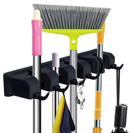 CINEYO Mop and Broom Holder Wall Mount Heavy Duty Broom Holder Wall Mounted or Tool Organizer For Ho
CINEYO Mop and Broom Holder Wall Mount Heavy Duty Broom Holder Wall Mounted or Tool Organizer For Ho