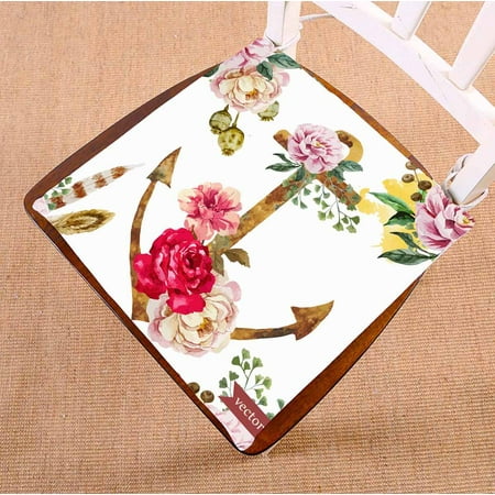 PKQWTM Watercolor Boho Flower Chair Pads Chair Mat Seat Cushion Chair Cushion Floor Cushion Size 18x18 inches
PKQWTM Watercolor Boho Flower Chair Pads Chair Mat Seat Cushion Chair Cushion Floor Cushion Size 18x18 inches