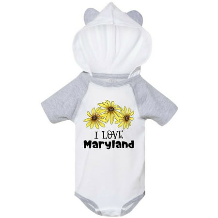 Inktastic I Love Maryland Black Eyed Susans Flowers Gift Baby Boy or Baby Girl Bodysuit
Inktastic I Love Maryland Black Eyed Susans Flowers Gift Baby Boy or Baby Girl Bodysuit