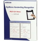 ACECAD MyScript Notes DigiMemo Handwriting Recognition Software