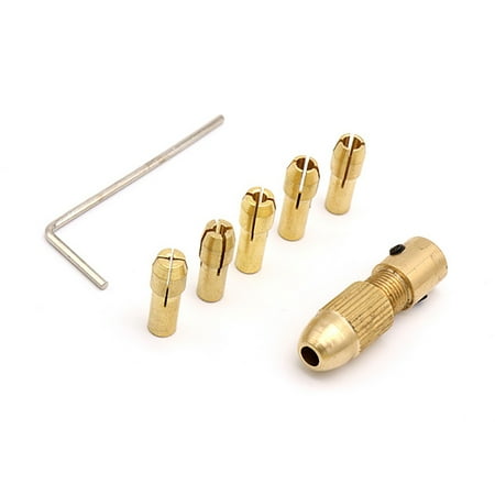 Pieces 0.5-3mm Drill Chuck Collets Set of Chuck for Tools Copper Drill Folder Copper Cap Drill Collet Tool Kit
Pieces 0.5-3mm Drill Chuck Collets Set of Chuck for Tools Copper Drill Folder Copper Cap Drill Collet Tool Kit