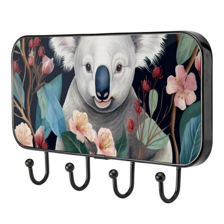 Koala Self Adhesive Towel Coat Wood Iron Hooks for Home Keys Door Outdoor Home Improvement Utility Hook
Koala Self Adhesive Towel Coat Wood Iron Hooks for Home Keys Door Outdoor Home Improvement Utility Hook