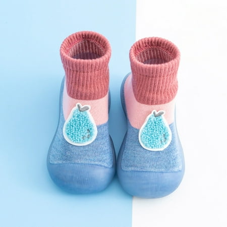 TOWED22 Baby Walking Shoes Infant Boys Girls Fruit Pattern Socks Shoes Toddler Fleece WarmThe Floor Socks Non Slip Prewalker Light Blue
TOWED22 Baby Walking Shoes Infant Boys Girls Fruit Pattern Socks Shoes Toddler Fleece WarmThe Floor Socks Non Slip Prewalker Light Blue