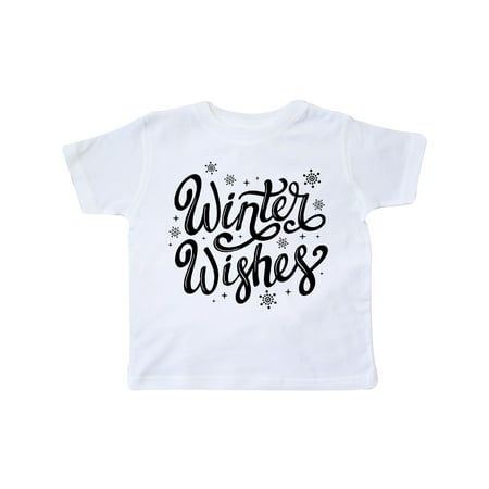 Inktastic Winter Wishes Hand Lettering in Black with Snowflakes Gift Toddler Boy or Toddler Girl T-Shirt
Inktastic Winter Wishes Hand Lettering in Black with Snowflakes Gift Toddler Boy or Toddler Girl T-Shirt