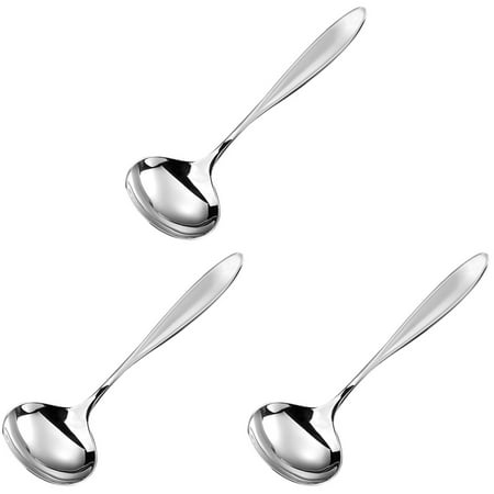 Bestonzon 3pcs Multipurpose Spoon Stainless Steel Soup Spoon Round Spoon Dessert Spoon Table Spoon
Bestonzon 3pcs Multipurpose Spoon Stainless Steel Soup Spoon Round Spoon Dessert Spoon Table Spoon