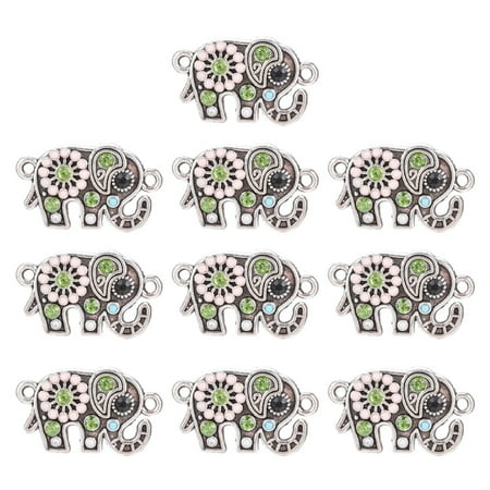 Hemoton 10pcs Elephant Charms Jewelry Pendant Charms Jewelry DIY Accessories (Silver)
Hemoton 10pcs Elephant Charms Jewelry Pendant Charms Jewelry DIY Accessories (Silver)