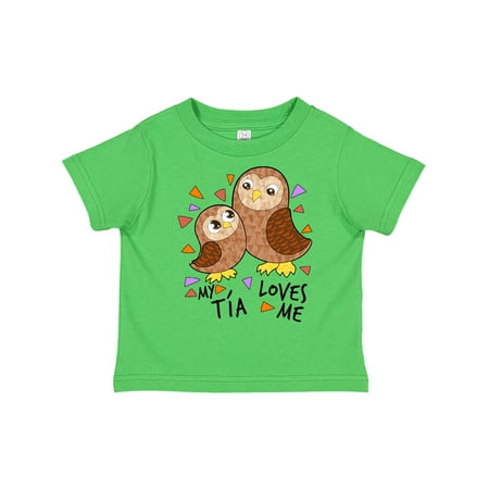 Inktastic My Tía Loves Me- cute owl family Gift Toddler Boy or Toddler Girl T-Shirt
Inktastic My Tía Loves Me- cute owl family Gift Toddler Boy or Toddler Girl T-Shirt