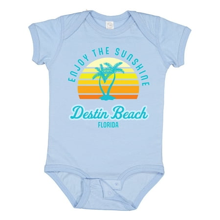 Inktastic Summer Enjoy the Sunshine Destin Beach Florida in Blue Gift Baby Boy or Baby Girl Bodysuit
Inktastic Summer Enjoy the Sunshine Destin Beach Florida in Blue Gift Baby Boy or Baby Girl Bodysuit
