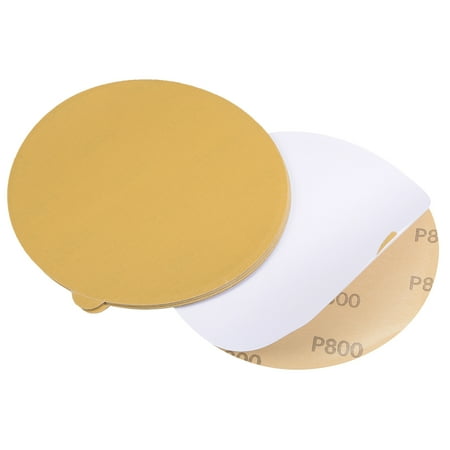 6-Inch PSA Sanding Disc Aluminum Oxide Adhesive Back Sandpaper Yellow 800 Grits 10pcs
6-Inch PSA Sanding Disc Aluminum Oxide Adhesive Back Sandpaper Yellow 800 Grits 10pcs
