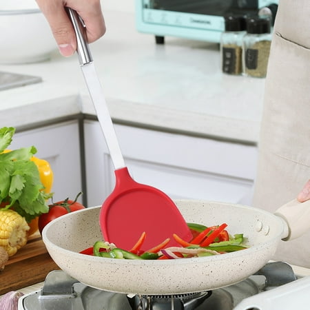 Chinese Spatula Wok Spatula Kitchenware Kitchen Cooking Tool For Kitchen Flipping Cooking Red