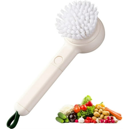 Vegetable Cleaner Brush Fruit Scrubber Brush Good Grip Long Handle Food Cleaning Brush Multifunctional Kitchen Gadgets with Peeler Veggie Wash Brush 2-in-1
Vegetable Cleaner Brush Fruit Scrubber Brush Good Grip Long Handle Food Cleaning Brush Multifunctional Kitchen Gadgets with Peeler Veggie Wash Brush 2-in-1
