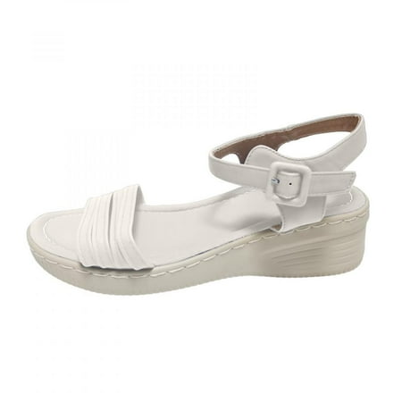 Homedles Sandals Women- Wedge Comfortable Open Toe Gift for women Summer Casual Gladiator Sandals White
Homedles Sandals Women- Wedge Comfortable Open Toe Gift for women Summer Casual Gladiator Sandals White
