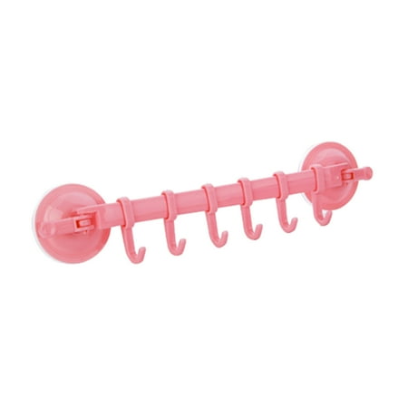 Kitchen Strong Wall Hanging 6 Hooks Creative Bathroom Nail-Free Seamless Hanger Hanger Hook Household Viscose Hook
Kitchen Strong Wall Hanging 6 Hooks Creative Bathroom Nail-Free Seamless Hanger Hanger Hook Household Viscose Hook