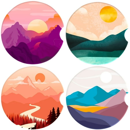 Car Coasters 4 Pack 2.56 Absorbent Ceramic Coasters for Car Absorbent Car Cup Holder Coasters for Drinks to Keep Your Car Cup Holders Clean and Dry
Car Coasters 4 Pack 2.56 Absorbent Ceramic Coasters for Car Absorbent Car Cup Holder Coasters for Drinks to Keep Your Car Cup Holders Clean and Dry