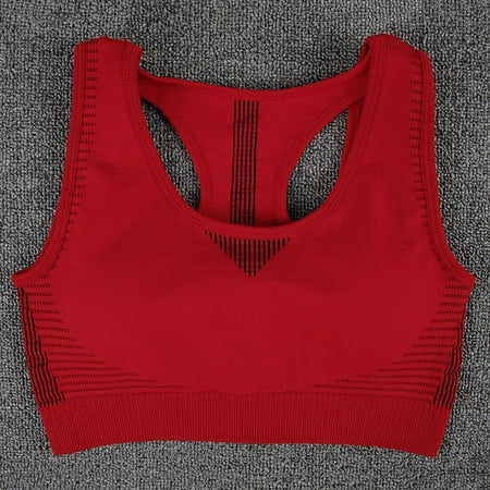 Women s Sports Bra Cross Back Yoga Mesh Seamless Crop Top Quick-drying Running Underwear for Fitness New
Women s Sports Bra Cross Back Yoga Mesh Seamless Crop Top Quick-drying Running Underwear for Fitness New
