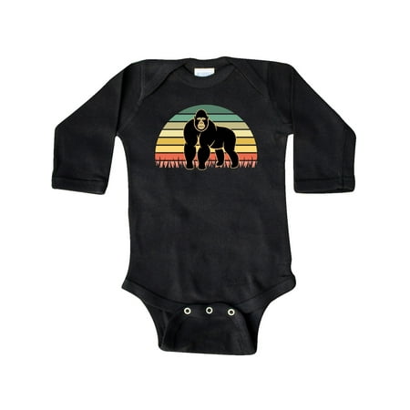 Inktastic Gorilla Retro Sunset Jungle Animal Gift Baby Boy or Baby Girl Long Sleeve Bodysuit
Inktastic Gorilla Retro Sunset Jungle Animal Gift Baby Boy or Baby Girl Long Sleeve Bodysuit